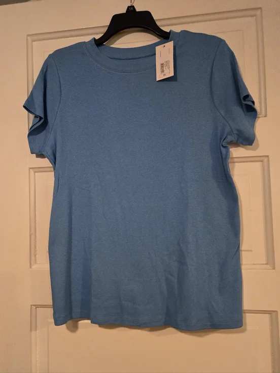 A New Day Slim Fit Ribbed Tee - Picture 3 of 3